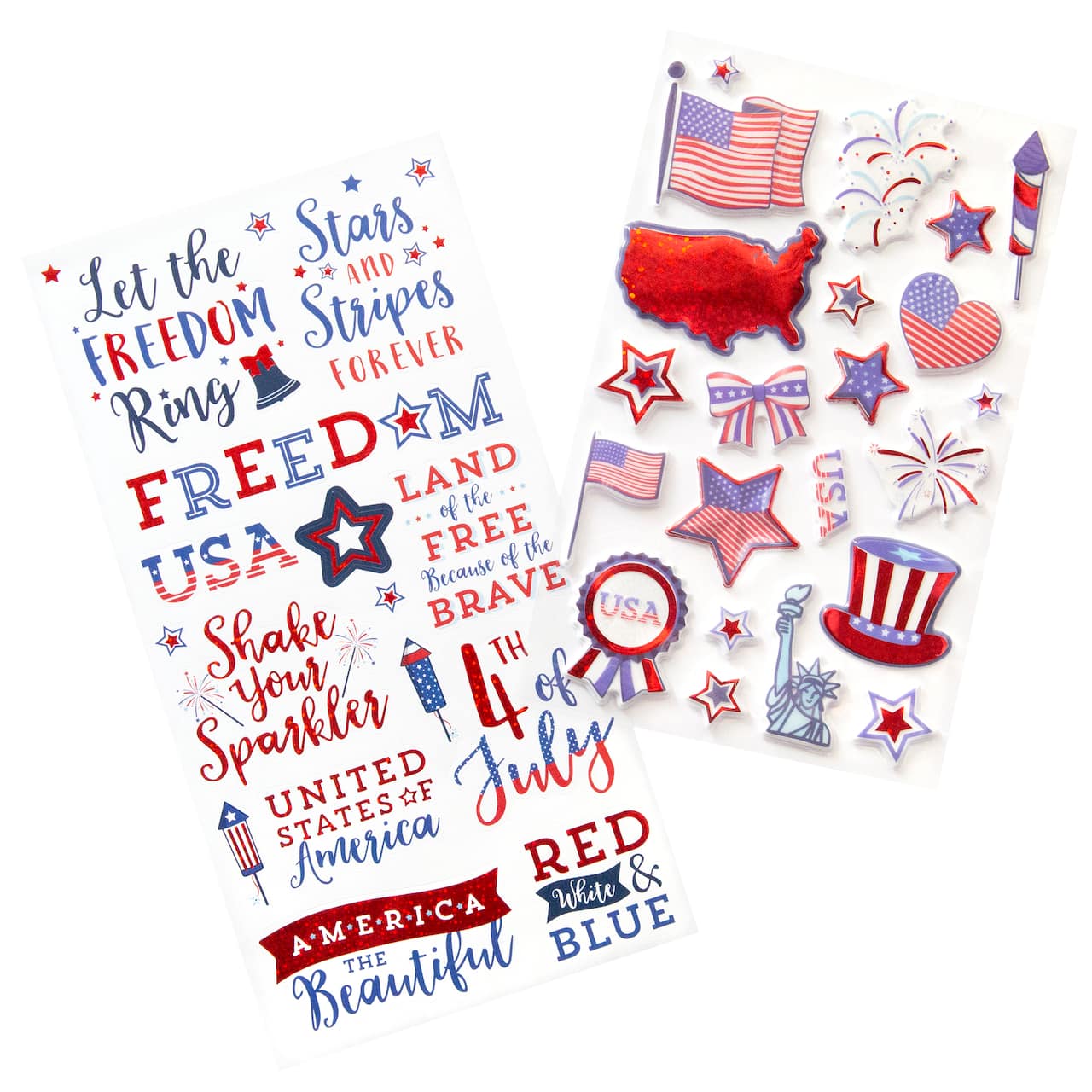 12 Pack: Americana Sticker Pack by Recollections™